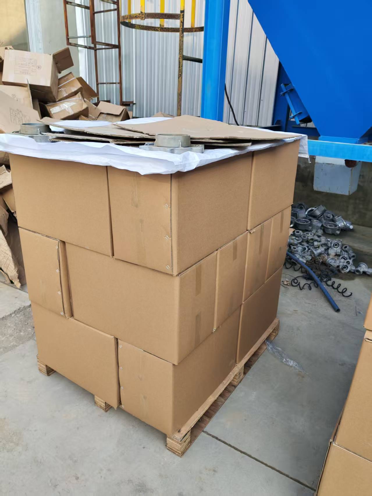 1.200 válvulas de pulso enviadas para cliente do Uzbequistão em 20 dias