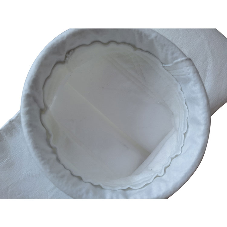 PTFE Sacos de filtro de feltro de poliéster de poliéster
